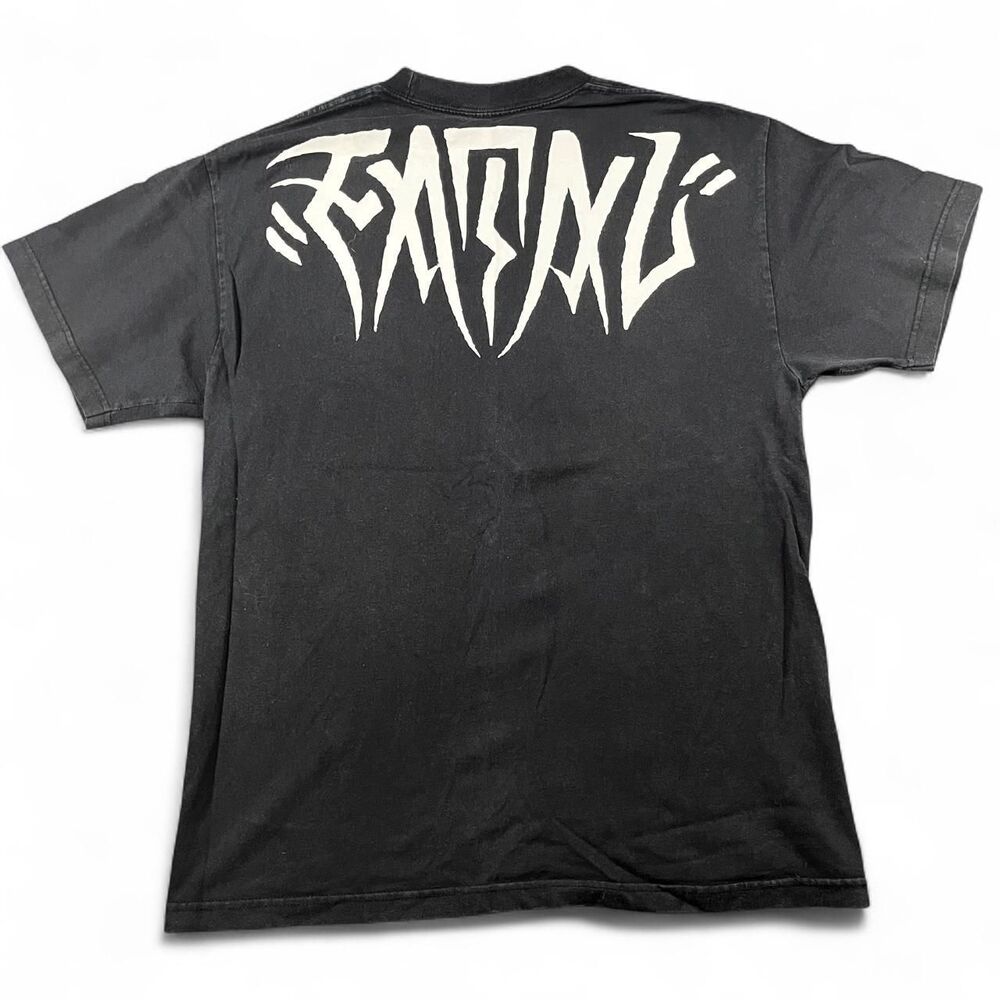Unbranded Men's Black and Grey T-shirt